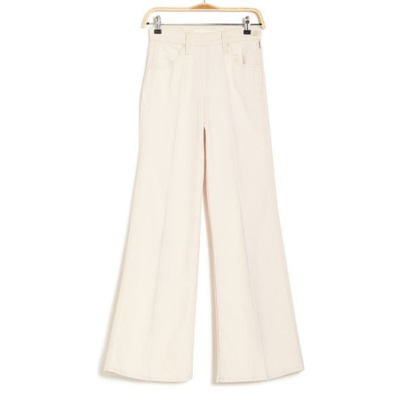 NEW MOTHER SUPERIOR The Side Zip Roller Skimp Flare Leg Jeans NWT - Picture 6 of 15